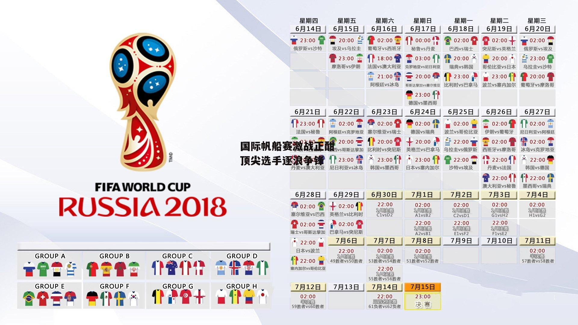 国际帆船赛激战正酣 顶尖选手逐浪争锋